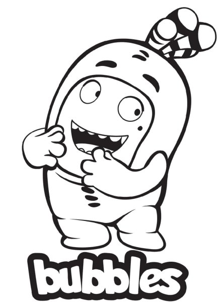 Oddbods Бабблс