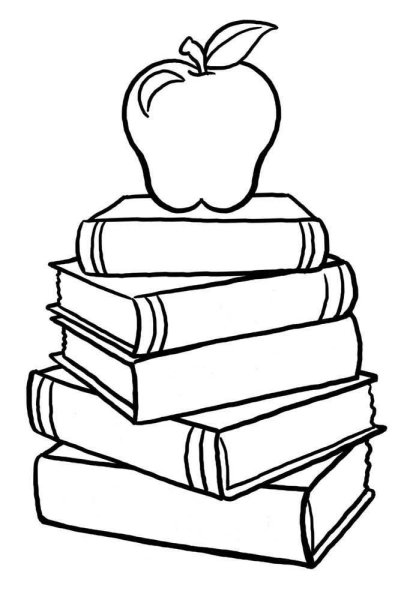 Раскраска "книга"