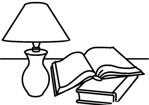 Раскраска "книга"