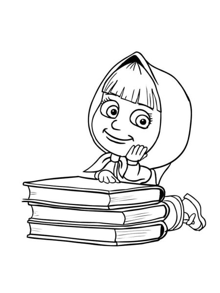 Раскраски для детей чтение книжек