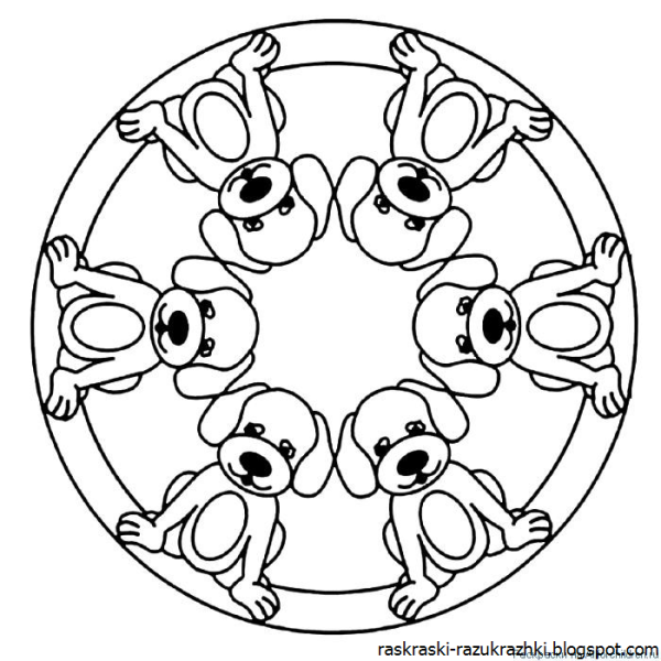 Мандалы для малышей