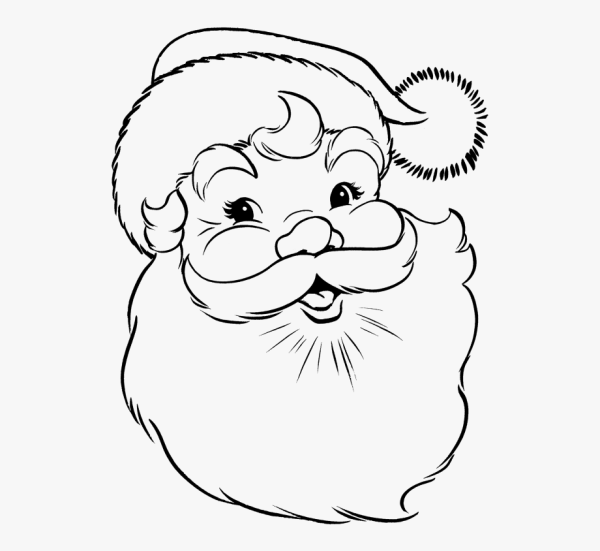 Дед Мороз и Снегурочка раскраска