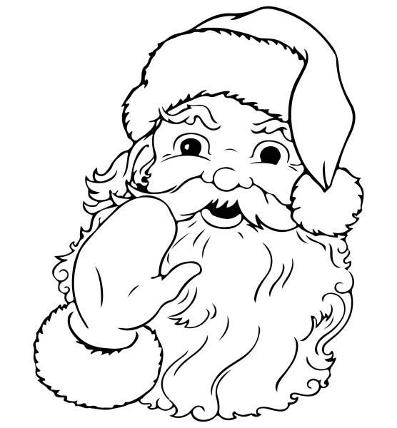 Раскраски новогодние для детей