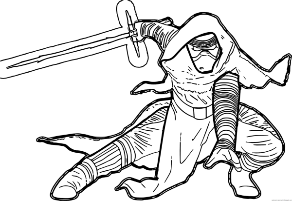 Раскраски Звездные войны Jedi