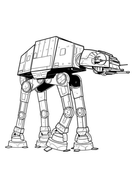 Раскраска Звездные войны r2d2