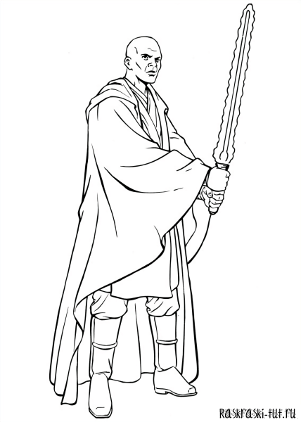 Раскраска Звездные войны r2d2