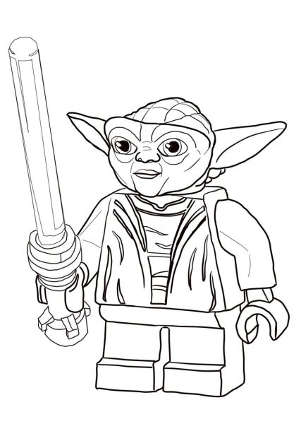 Раскраски Звёздные войны Дарт Вейдер