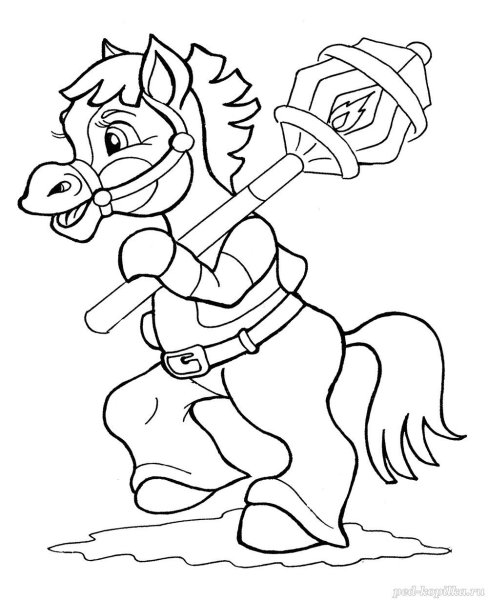 Иллюстрация к произведению Маршака Кошкин дом