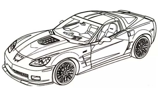 Раскраски спортивные машины