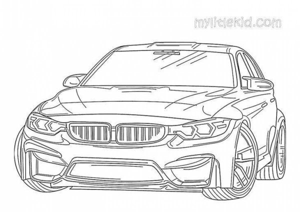 BMW m5 f90 скетч