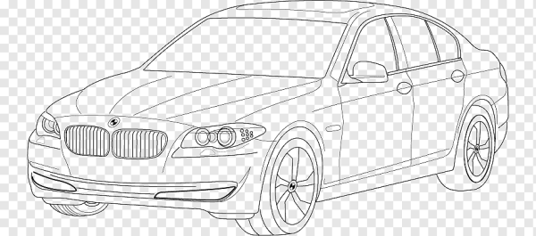 BMW f10 вектор