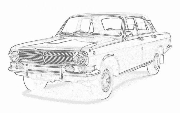 ГАЗ-31105 «Волга» разукраска
