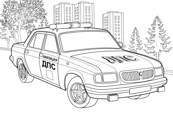 Раскраски машины ГАЗ 3110 Волга