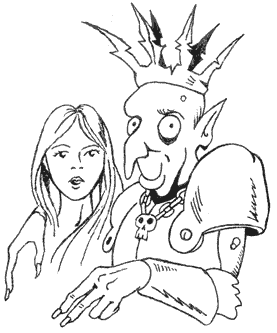 Царевны раскраска Кощей