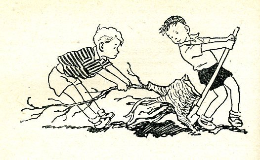 Николай Носов раскраска огородники