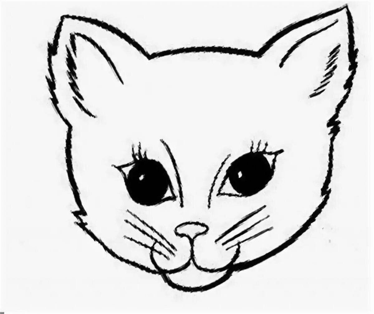 Маска кошки раскраска. Маска котенка раскраска. Морда кота для детей. Маска кошки для детей раскраска. Маска с мордочкой кота.
