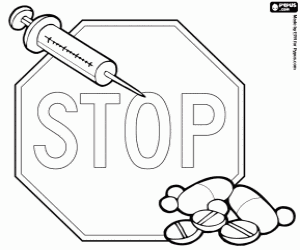 Раскраски против наркотиков