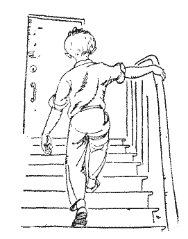 Иллюстрация к рассказу ступеньки Носова. Ступеньки раскраска для детей. Носов ступеньки.