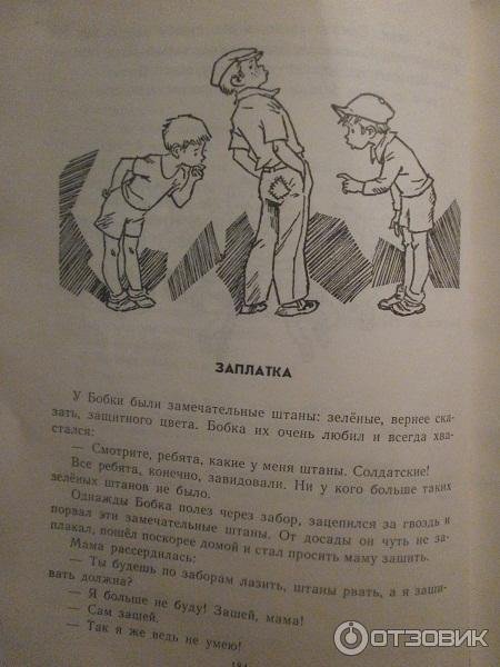 Носов заплатка книга