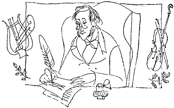 Ганс христиан Андерсен зарисовка