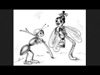 Басня Крылова Стрекоза и муравей