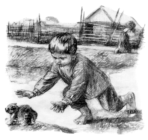 Толстой л. "котенок"