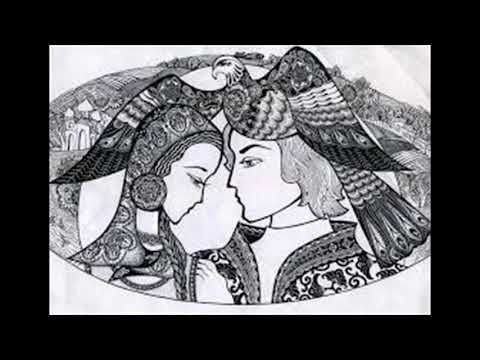 Раскраска к сказке Финист Ясный Сокол