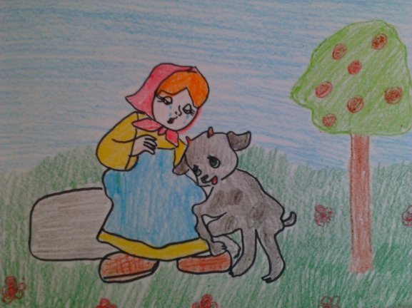 Алёнушка и братец Иванушка сказка раскраска