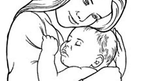 Рисунки на день матери для срисовки легкие