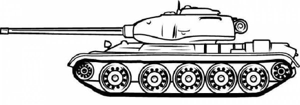Т 34 85 сбоку рисунок