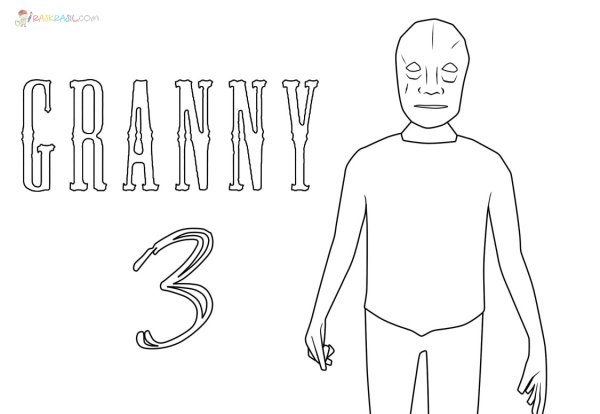 Раскраски granny Horror