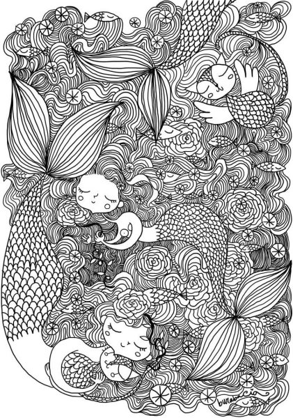 Арт терапия раскраски