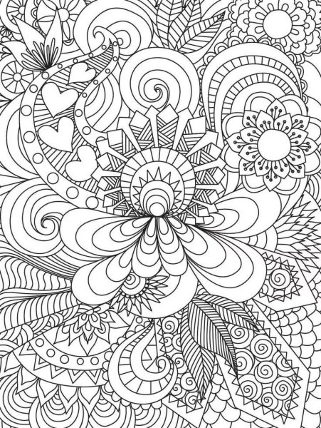 Раскраска антистресс