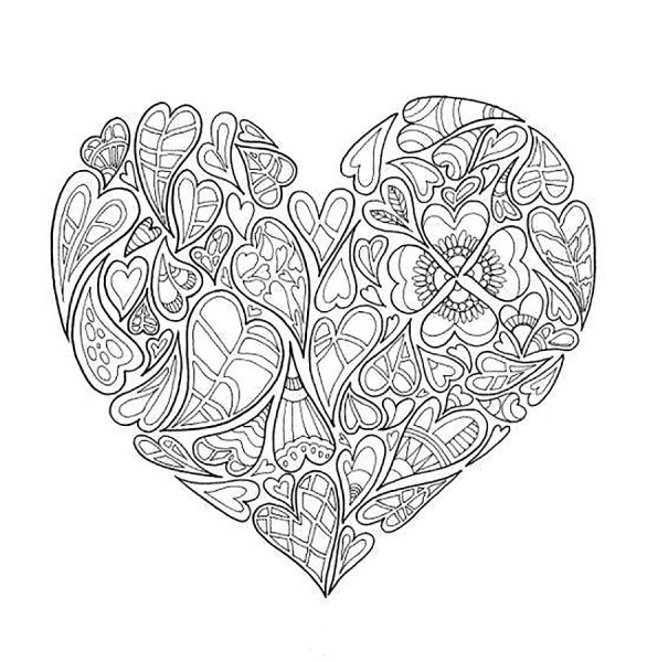 Раскраска Антистрессны