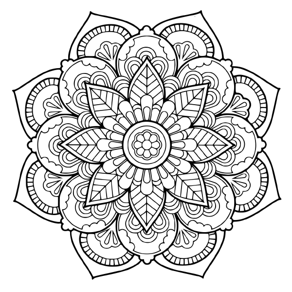 Арт терапия рисунки для раскрашивания