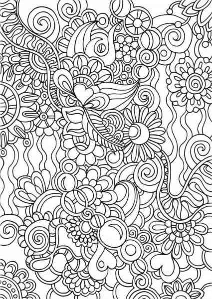 Раскраска антистресс