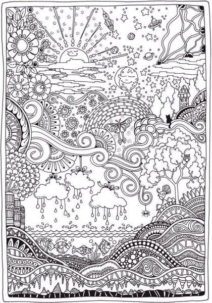 Раскраска антистресс