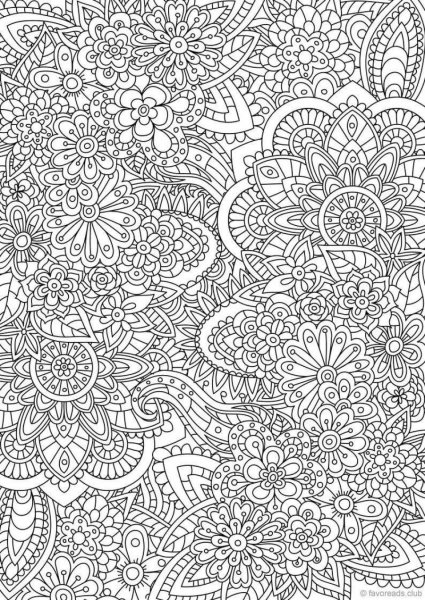 Раскраска антистресс