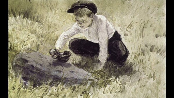 Иллюстрации к рассказу горячий камень Гайдара