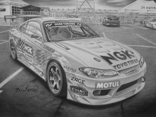 Nissan Silvia s15 Гоча рисунок