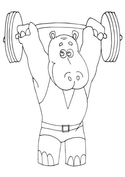 ЗОЖ раскраски для детей