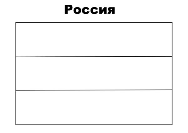 Флаг Нидерландов раскраска