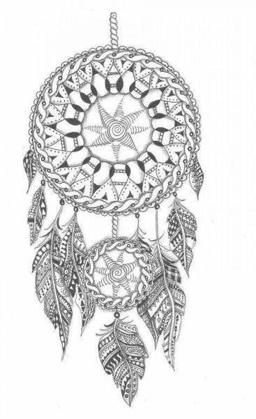Тату Мандала и Ловец снов