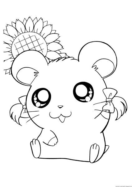 Раскраска милашка