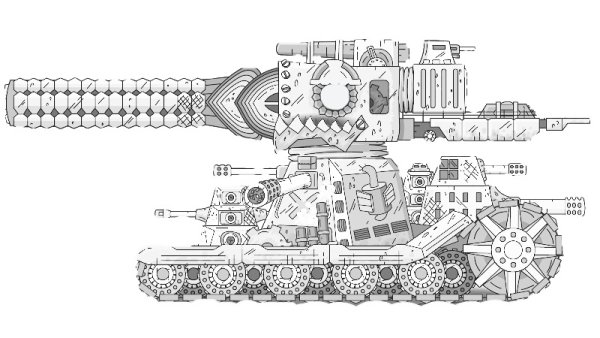 Танки из мультика Геранд раскраска