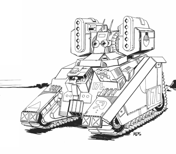 Раскраска танк кв 44 Левиафан