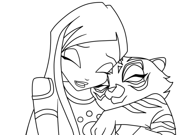 Винкс раскраски биливикс