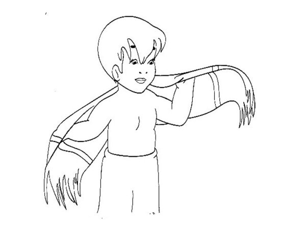 Раскраска Мойдодыр