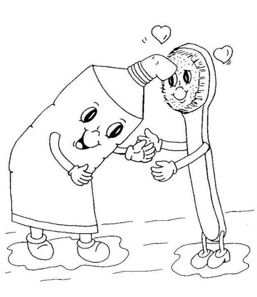 Раскраска Мойдодыр Чуковский