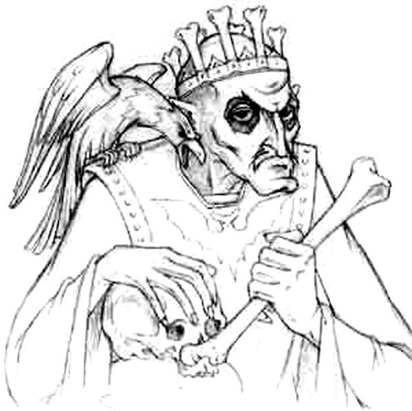 Иван Царевич и Кощей Бессмертный раскраска